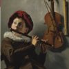 Judith Leyster Flute Player note card