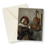 Judith Leyster Flute Player note card - Image 5