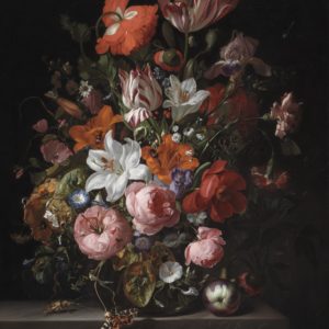 Rachel Ruysch Flowers in a Vase note card