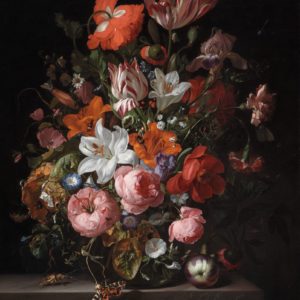 Rachel Ruysch Flowers in a Vase note card