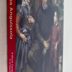 Cover and spine of Sofonisba Anguissola note card wallet 8-pack