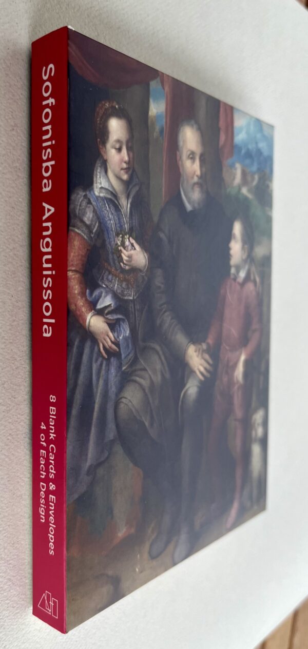 Cover and spine of Sofonisba Anguissola note card wallet 8-pack