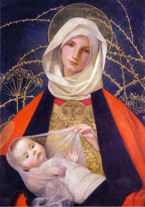 Marianne Stokes Madonna and Child