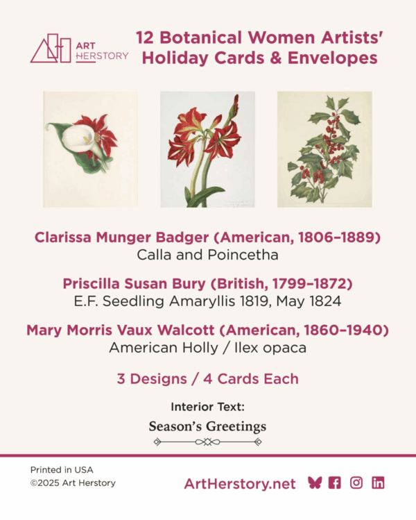 Mixed 12-pack of Botanical Holiday Cards - Image 7